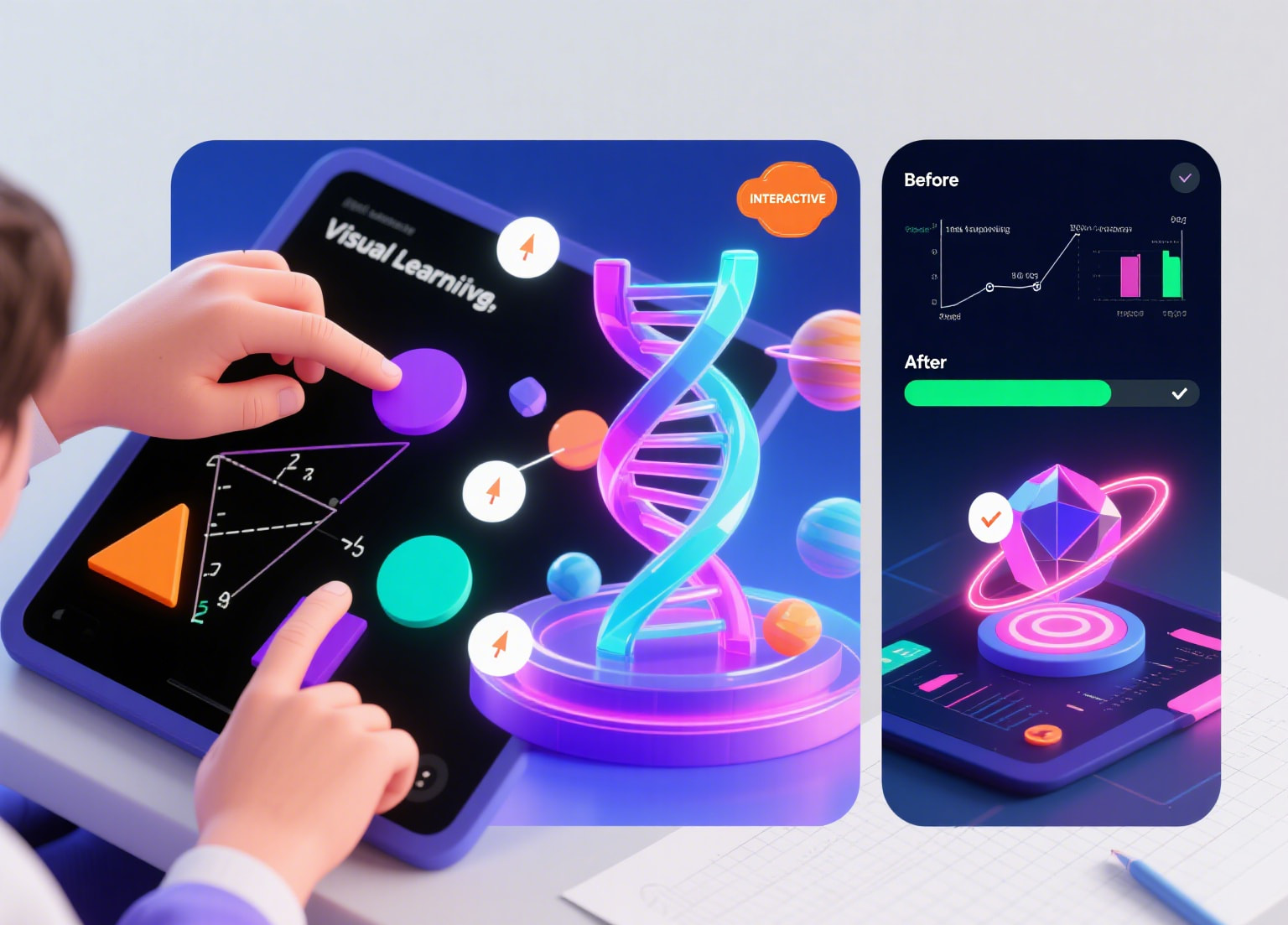 Interactive, Visual Learning Experience